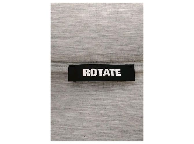 Sweatshirt de corte reto cinzento Rotate - vista 7