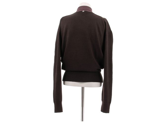 Paco Rabanne Brauner Rollkragenpullover - Ansicht 2