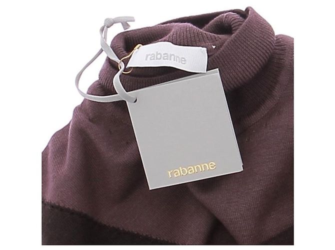 Paco Rabanne Brauner Rollkragenpullover - Ansicht 5