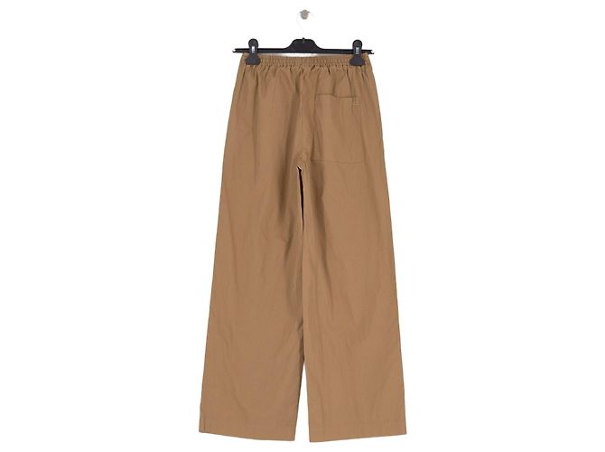 Loulou de Saison Pantalones de algodón marrón - vista 2