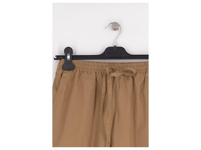 Loulou de Saison Pantalones de algodón marrón - vista 3