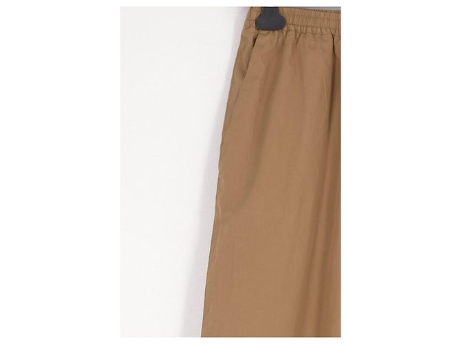 Loulou de Saison Pantalones de algodón marrón - vista 4