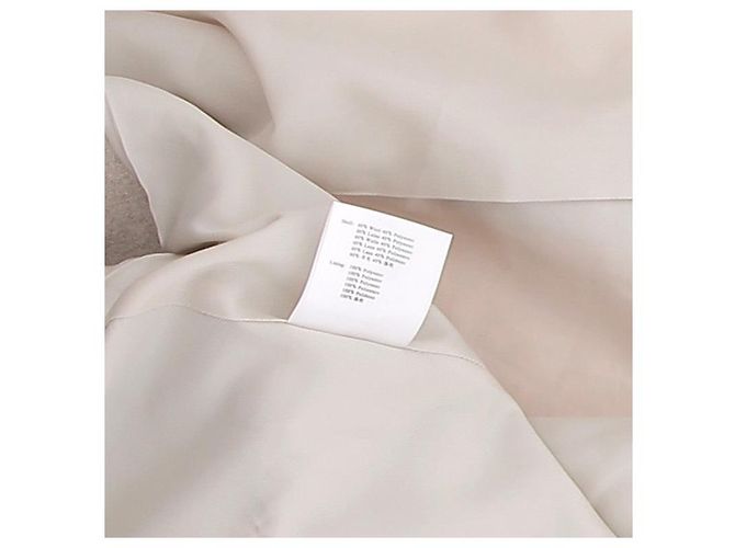Autre Marque Abrigo Julian beige de lana - vista 6