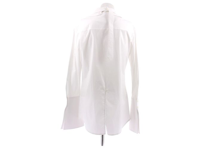 Camisa Courreges de algodão branca - vista 2