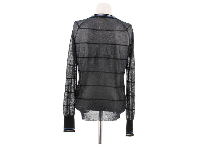 Isabel Marant Etoile Cárdigan transparente azul - vista 2