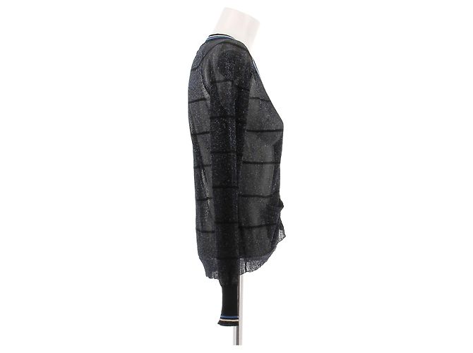 Isabel Marant Etoile Cárdigan transparente azul - vista 3