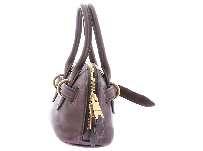 Miu Miu Bolso "Aventure" marrón - vista 4