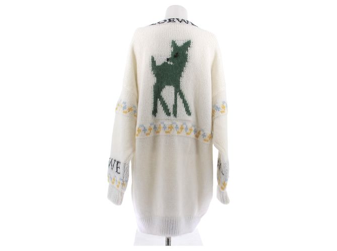 Loewe Cárdigan oversize crema - vista 2