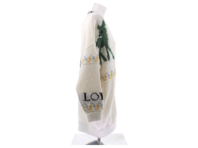Loewe Cárdigan oversize crema - vista 3