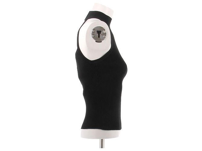 Zimmermann Top cuello alto sin mangas negro - vista 3