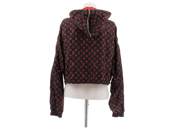 Louis Vuitton K-Way Jacke Rot Schwarz - Ansicht 2