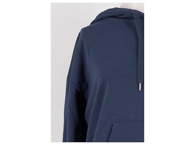 Autre Marque Sudadera con capucha ALO de algodón azul marino - vista 6