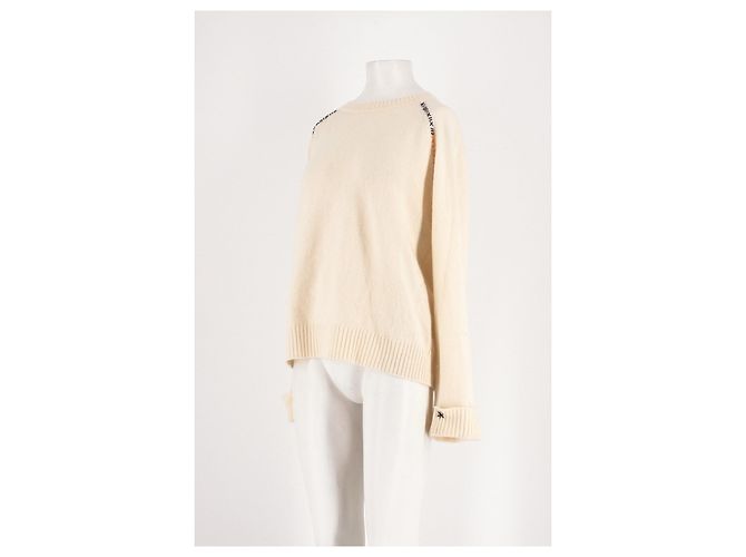 Autre Marque Camisola de lã branca MONOKI - vista 4