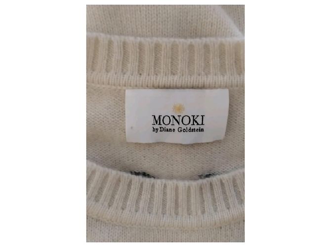 Autre Marque Camisola de lã branca MONOKI - vista 7