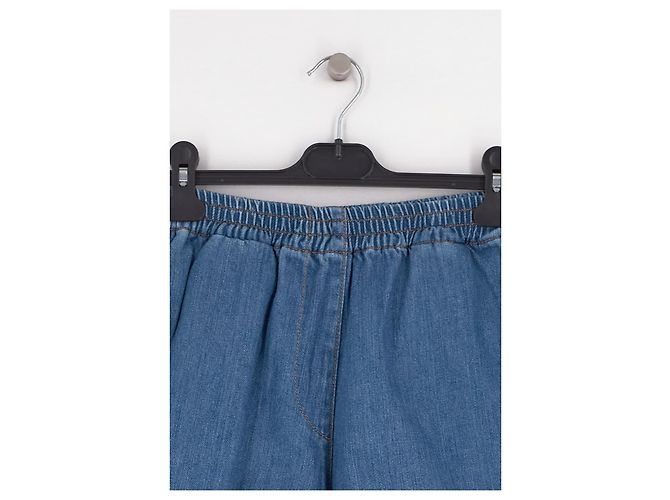 Pantaloncini in denim blu Ganni - vista 3
