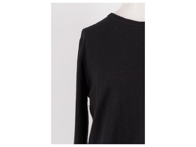Autre Marque Pull en cachemire noir - vue 6