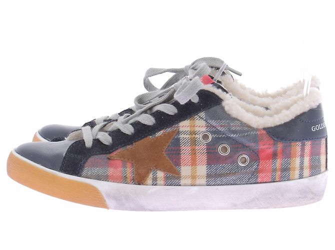 Golden Goose Super-star Sneaker aus Shearling - Ansicht 2
