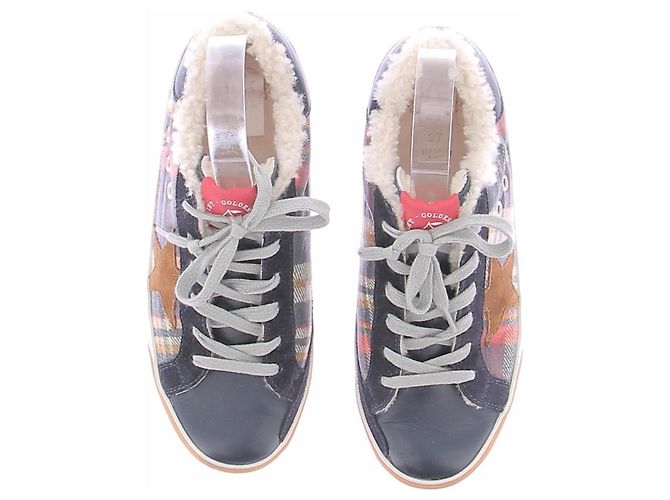 Golden Goose Super-star Sneaker aus Shearling - Ansicht 3