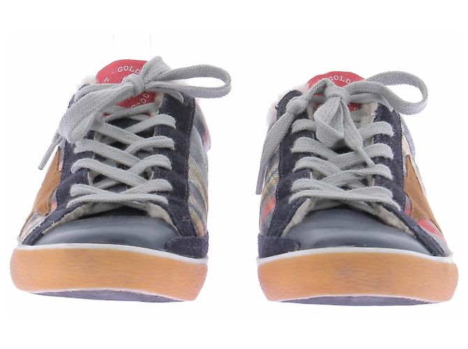 Golden Goose Super-star Sneaker aus Shearling - Ansicht 4