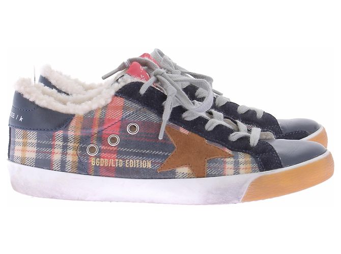 Golden Goose Super-star Sneaker aus Shearling - Ansicht 6