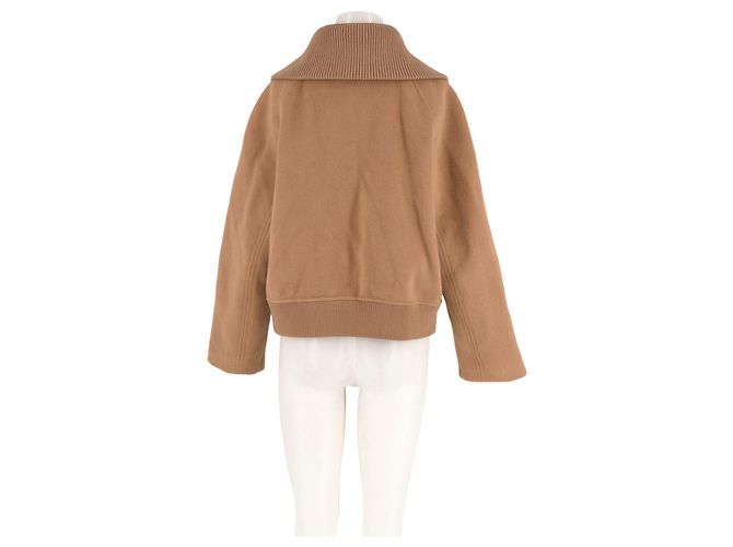 Maje Wool Jacket Camel - view 2