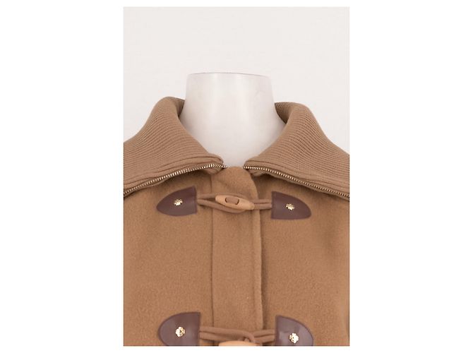 Maje Wool Jacket Camel - view 5