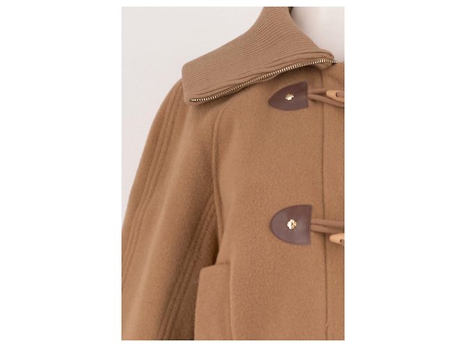 Maje Wool Jacket Camel - view 6