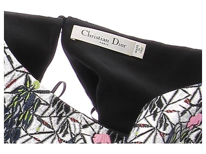 Abito in lamé argento Dior - vista 5