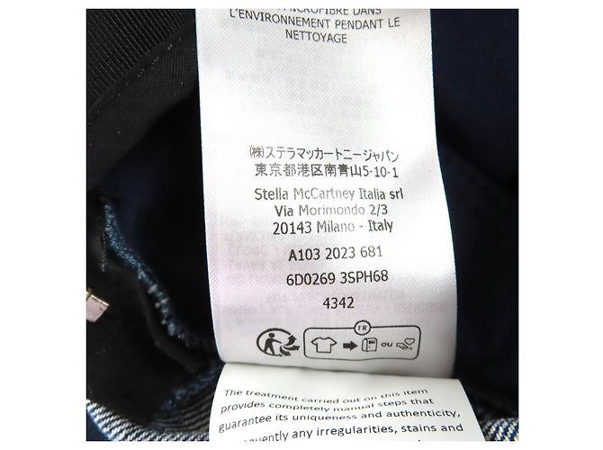 Stella Mc Cartney Falda de denim de algodón Stella McCartney - vista 11