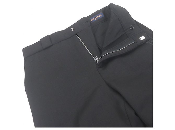 Pantaloni in cotone e lana Louis Vuitton - vista 3