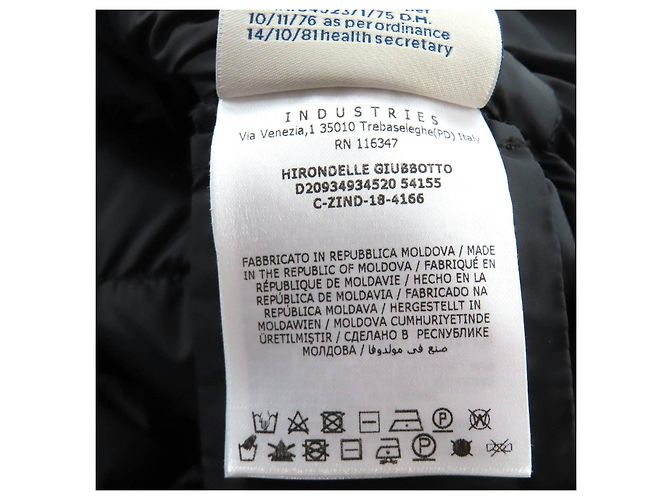 Abrigo de plumón Moncler HIRONDELLE - vista 11