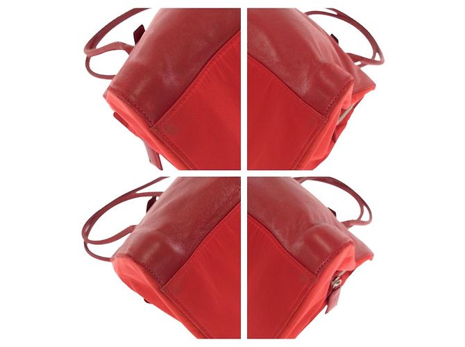 Tote Prada Tessuto Shopper aus Leder und Nylon - Ansicht 3
