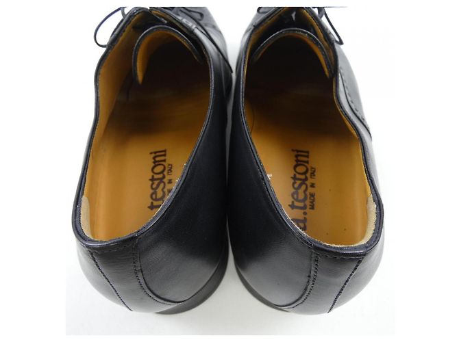 Autre Marque a.testoni Leder Derby Schuhe - Ansicht 6