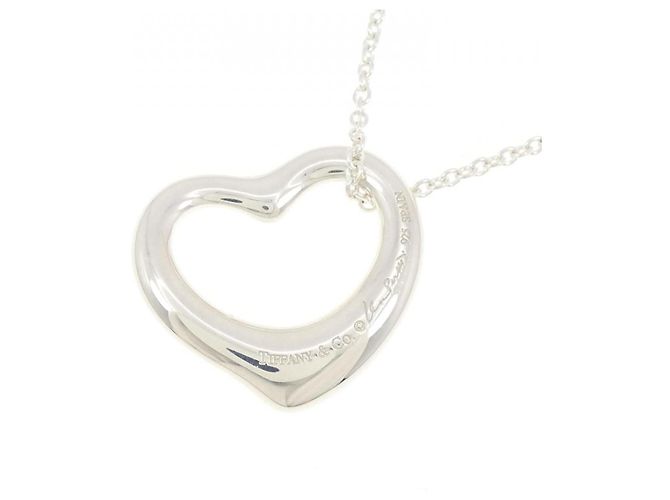 Tiffany & Co Collana Tiffany Open Heart in Argento 925 - vista 4