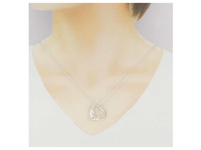 Tiffany & Co Collana Tiffany Open Heart in Argento 925 - vista 6