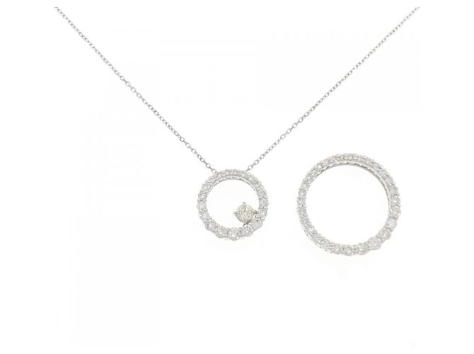 Autre Marque Collana 2way Au750 Diamanti - vista 6