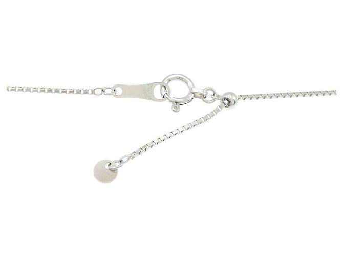 Autre Marque Collana in platino con opale nero e diamante - vista 5