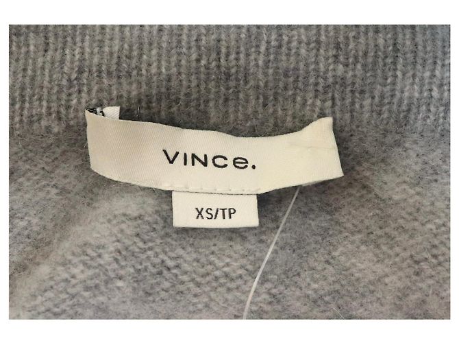 Vince Grauer offener Cardigan aus Kaschmir - Größe XS - Ansicht 3