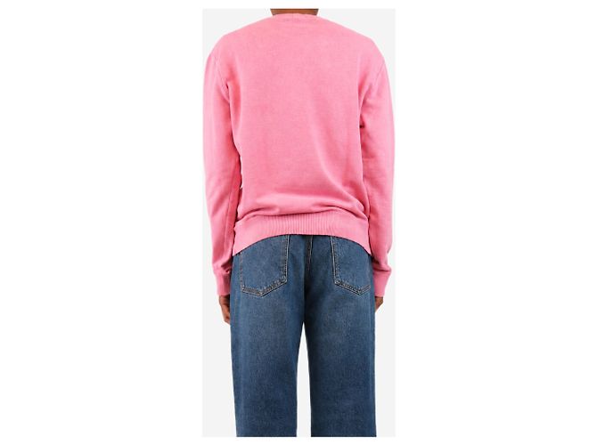Autre Marque Logo-Sweatshirt Rosa - size S - Ansicht 2