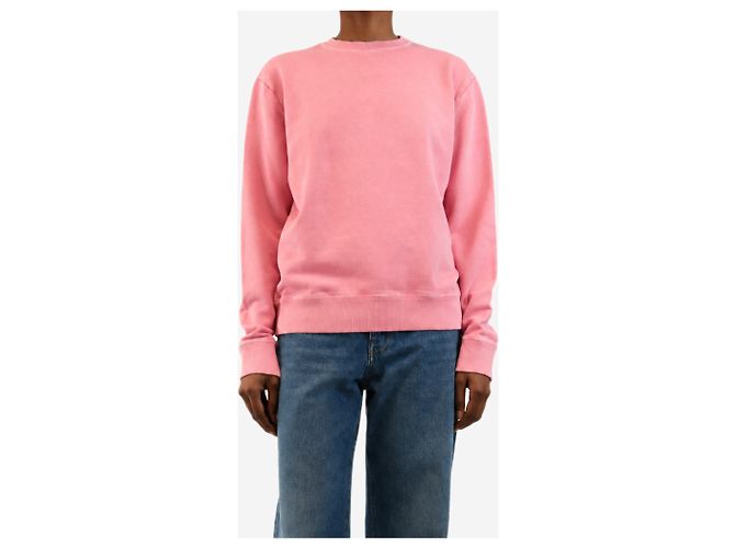 Autre Marque Logo-Sweatshirt Rosa - size S - Ansicht 3