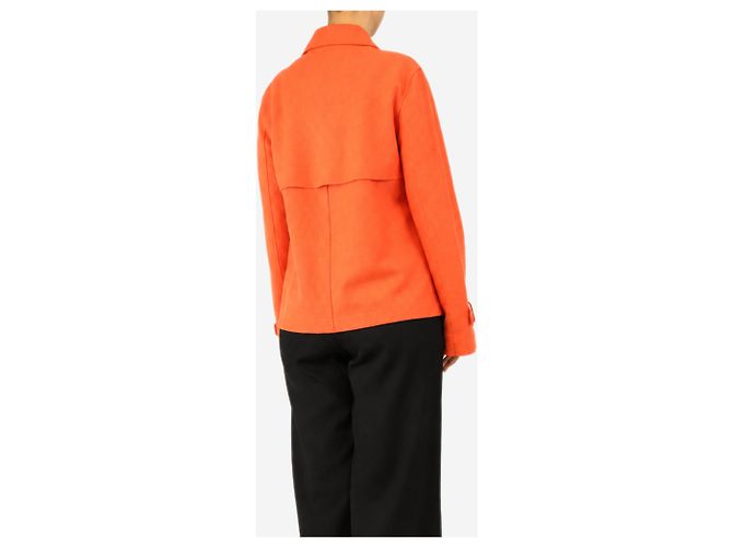Autre Marque Orange double-breasted jacket - size UK 12 - view 2