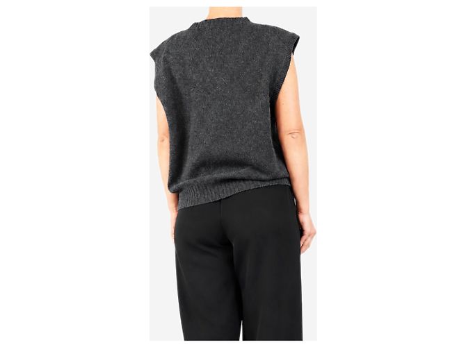Autre Marque Strickweste anthrazit - size UK 12 - Ansicht 2