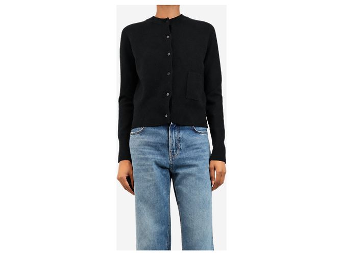 Vince Kurzes Cardigan in Schwarz - size XS - Ansicht 3