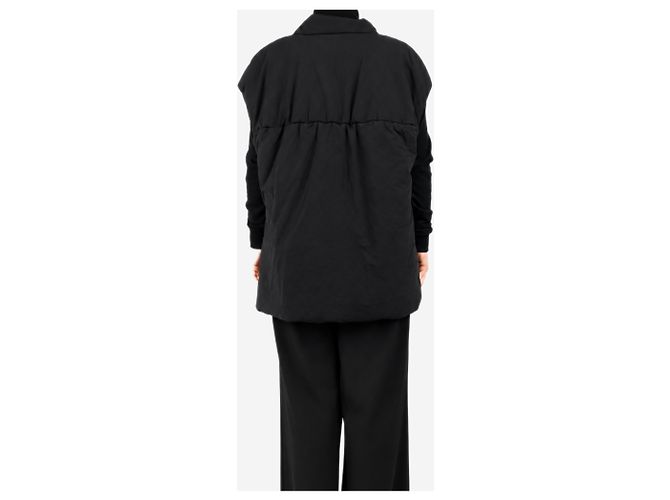 Dries Van Noten Colete acolchoado azul marinho - size S - vista 2