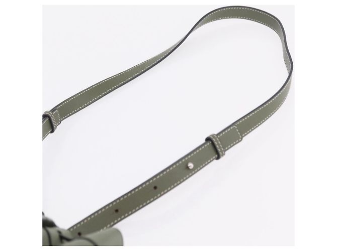 LOEWE Hammock Mini Hand Bag Leather 2way Khaki - Ansicht 13