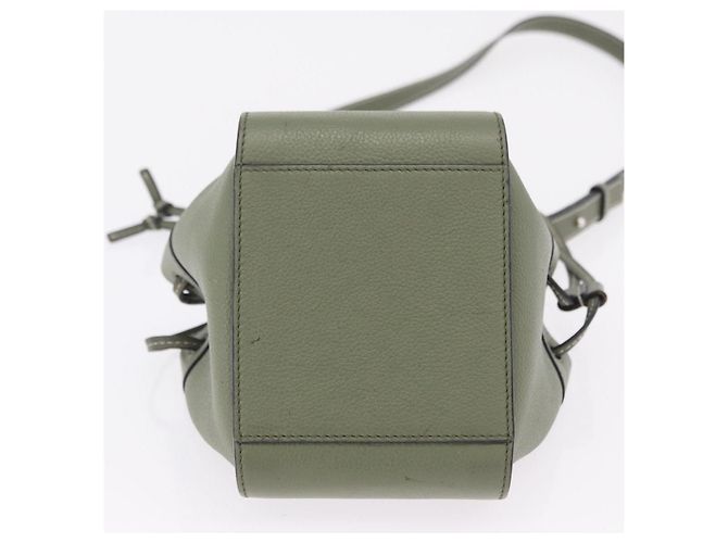 LOEWE Hammock Mini Hand Bag Leather 2way Khaki - Ansicht 16