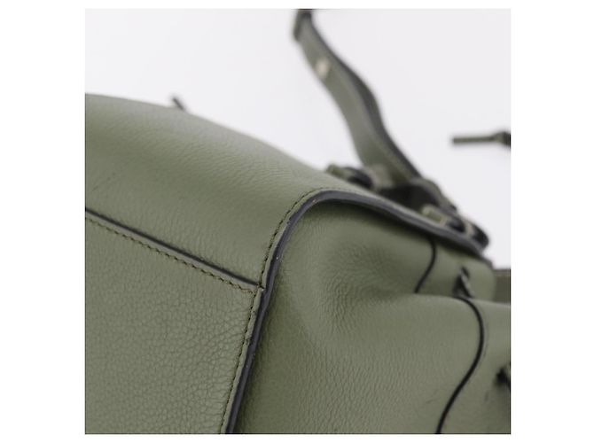 LOEWE Hammock Mini Hand Bag Leather 2way Khaki - Ansicht 18