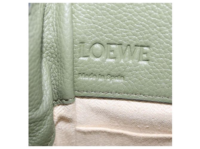 LOEWE Hammock Mini Hand Bag Leather 2way Khaki - Ansicht 25