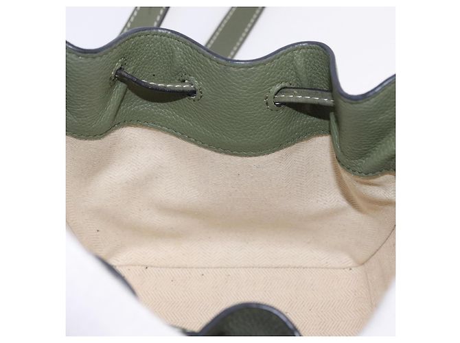 LOEWE Hammock Mini Hand Bag Leather 2way Khaki - Ansicht 27