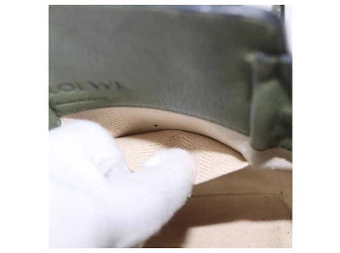 LOEWE Hammock Mini Hand Bag Leather 2way Khaki - Ansicht 29